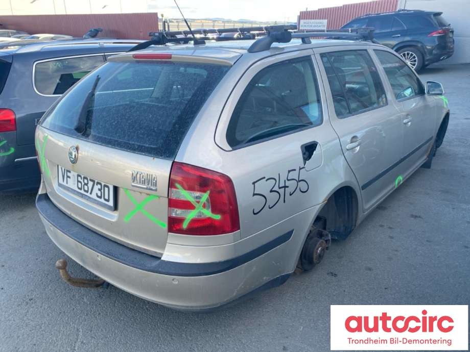 Škoda Octavia 2005-2008 (Type II, Fase 1) , Motorkode: BJB, Girkassekode: GQQ