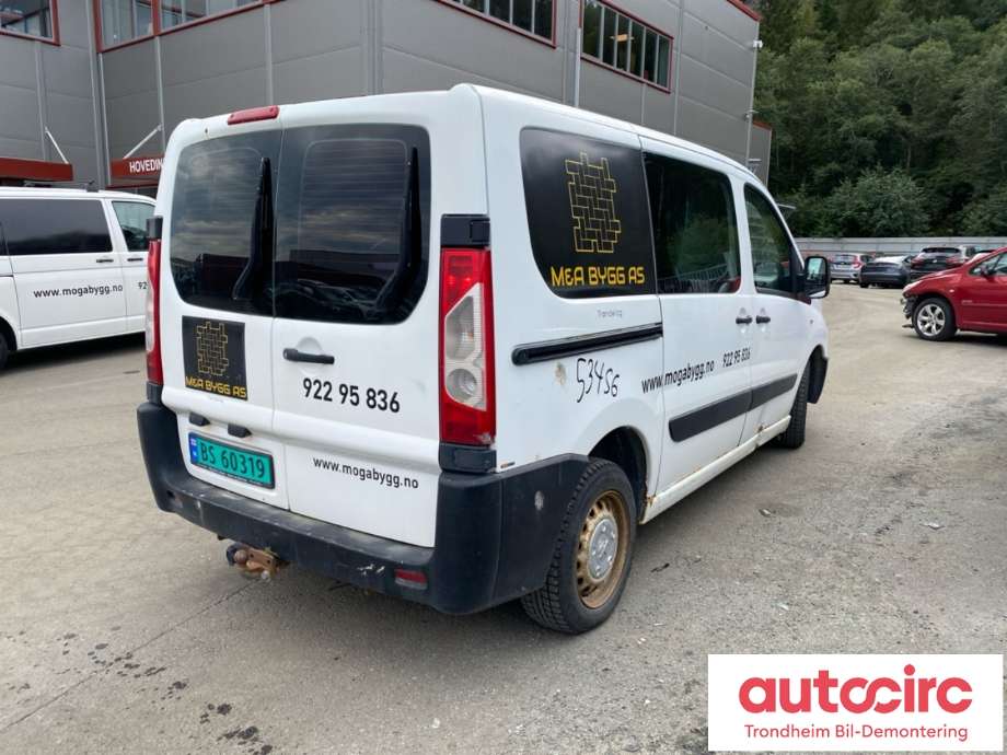 Peugeot Expert 2007-2016 (Type II) , Motorkode: RH02, Girkassekode: 2222 ZP