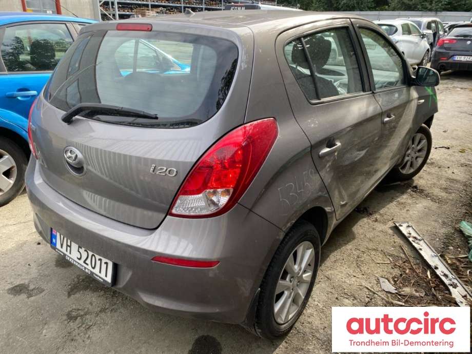 Hyundai i20 2009-2014 (Type I) , Motorkode: G4LA-5H, Girkassekode: 4300002612
