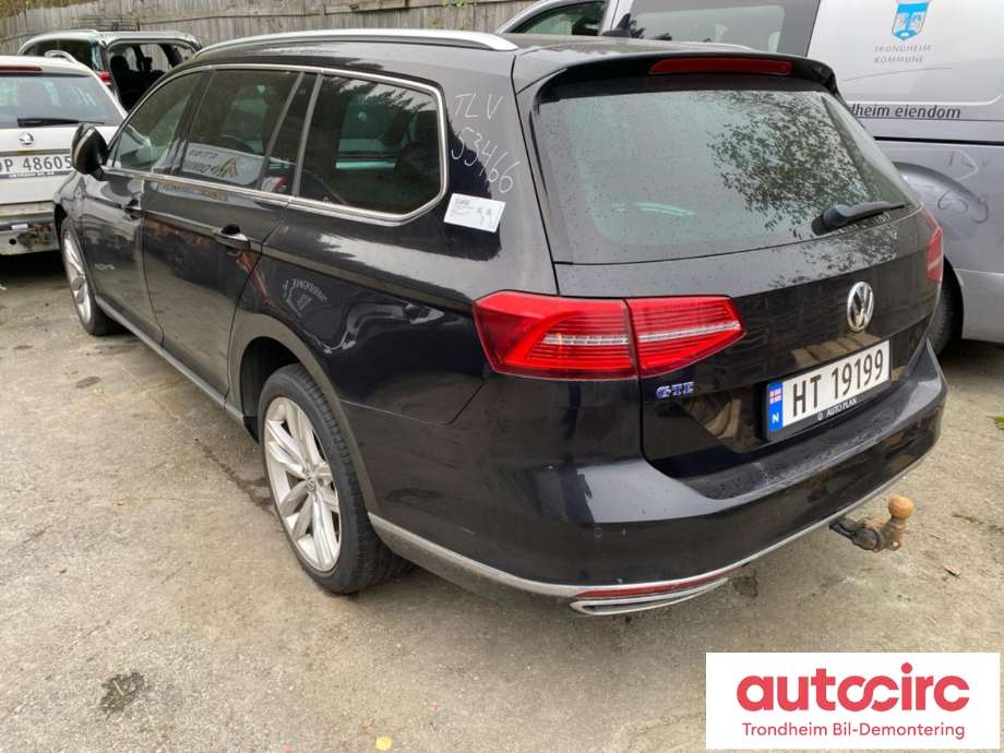 VW Passat 2015-2019 (Fase 1) (B8) (B8), Motorkode: CUKC, Girkassekode: RXG