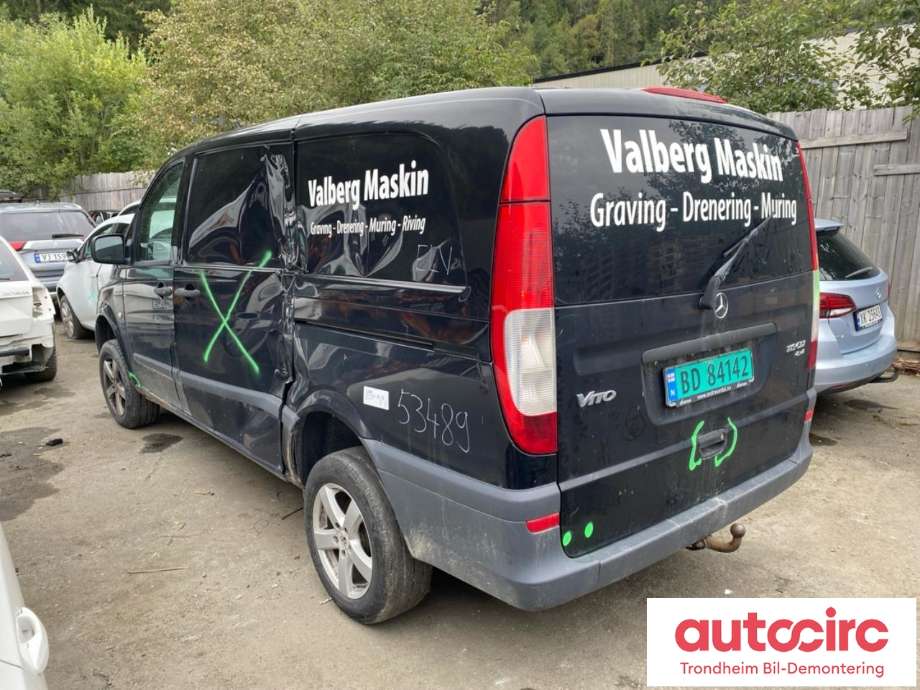Mercedes Vito/Viano 2010-2014 (Fase 2) (W639) (W639), Motorkode: 651940, Girkassekode: 722686