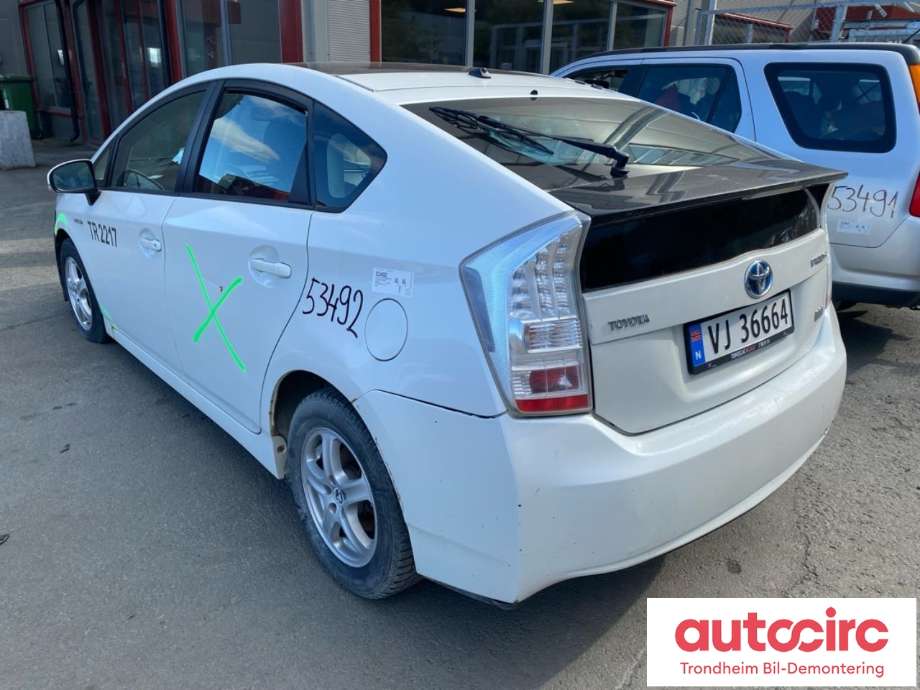Toyota Prius 2009-2016 (Type III) (COMBI) (COMBI), Motorkode: 2ZRFXE, Girkassekode: 3090047060