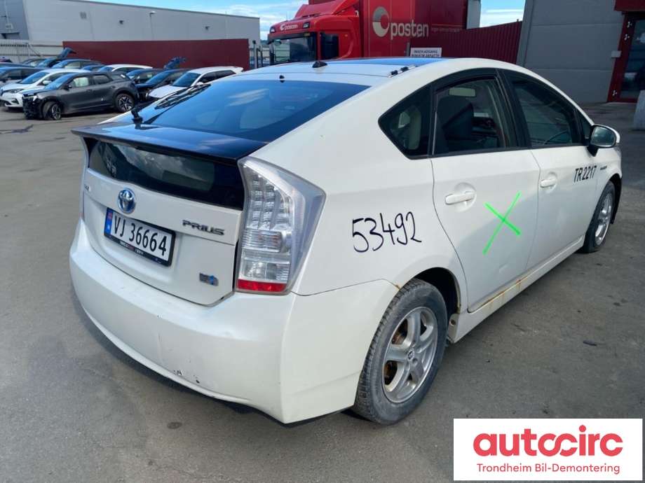 Toyota Prius 2009-2016 (Type III) (COMBI) (COMBI), Motorkode: 2ZRFXE, Girkassekode: 3090047060