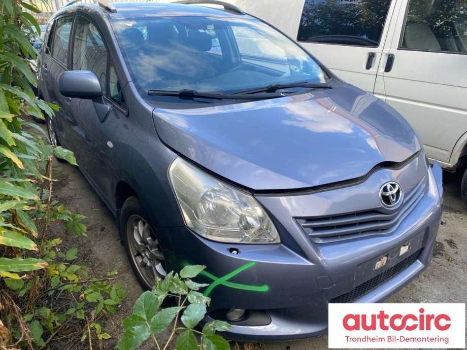 Toyota Verso 2009-2016 (Type III) , Motorkode: 2ZR-FAE, Girkassekode: 3040020020