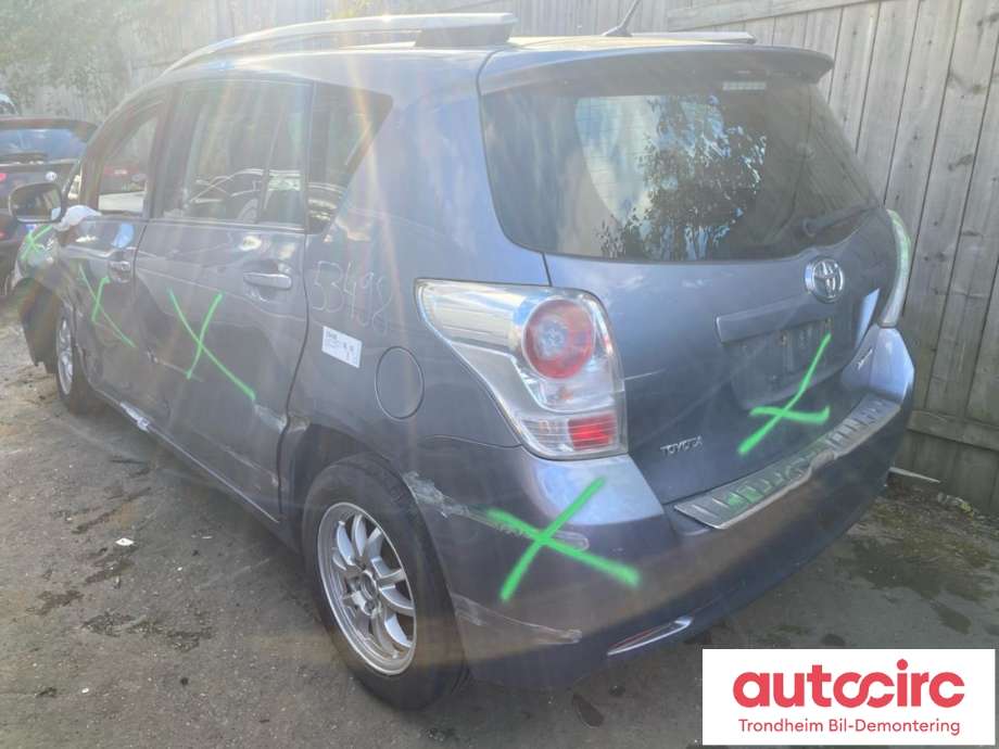 Toyota Verso 2009-2016 (Type III) , Motorkode: 2ZR-FAE, Girkassekode: 3040020020