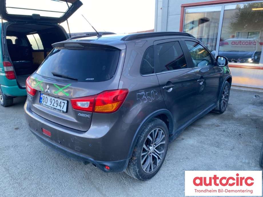 Mitsubishi ASX 2010-2019 , Motorkode: 9HD, Girkassekode: 2500A100