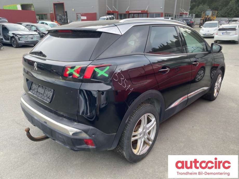 Peugeot 3008 2016-->> (Type II) , Motorkode: YHZ, Girkassekode: 9828330980