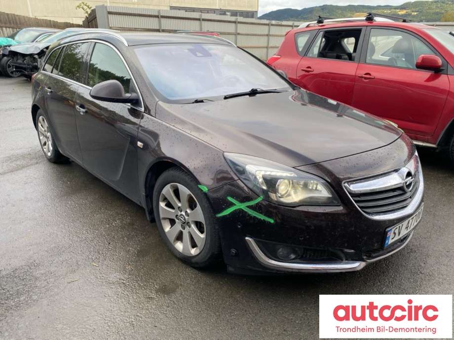 Opel Insignia A 2014-2017 , Motorkode: A20DTE, Girkassekode: MYJ