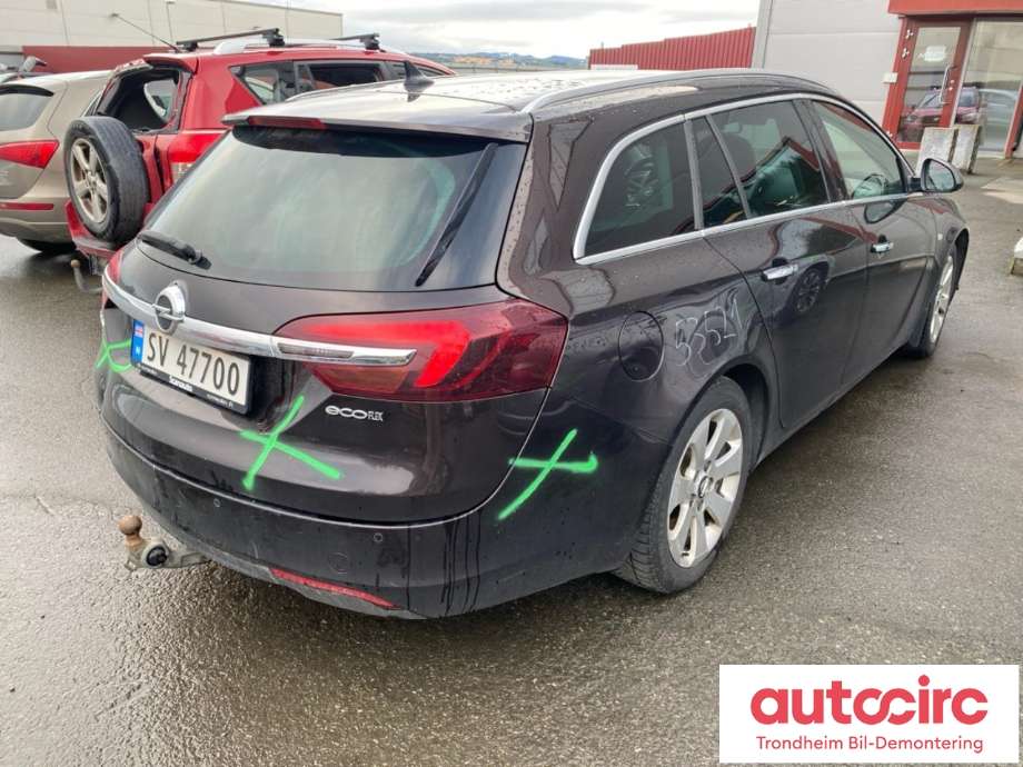 Opel Insignia A 2014-2017 , Motorkode: A20DTE, Girkassekode: MYJ