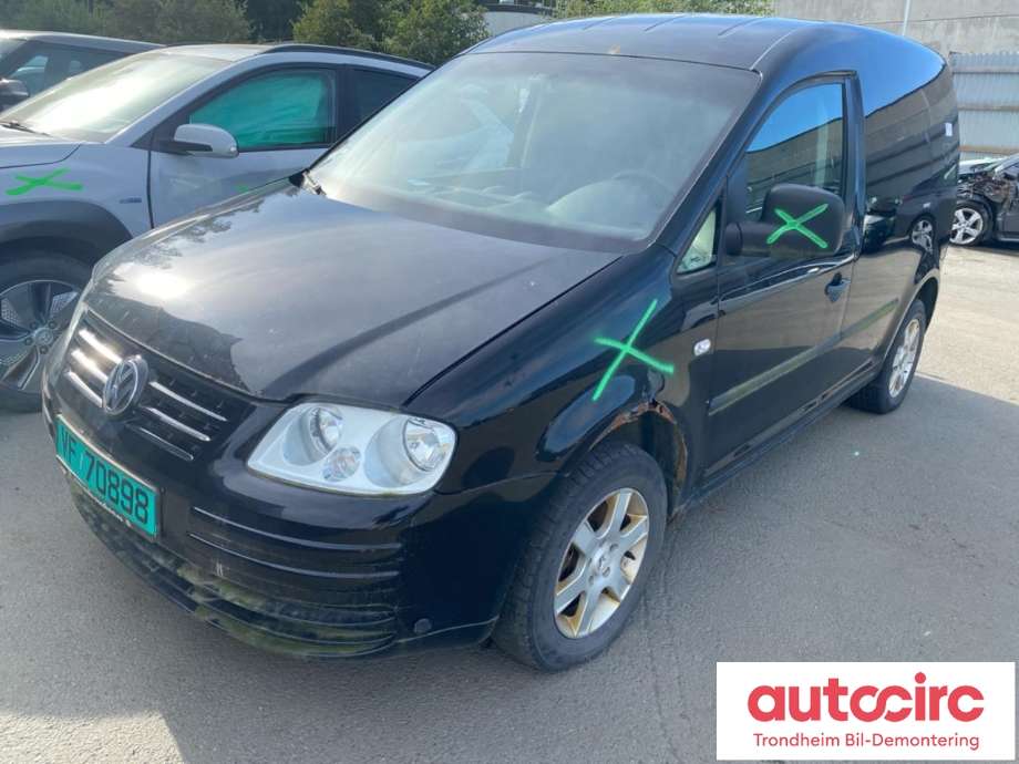 VW Caddy 2004-2010 (Type III, Fase 1) , Motorkode: BLS, Girkassekode: GQR