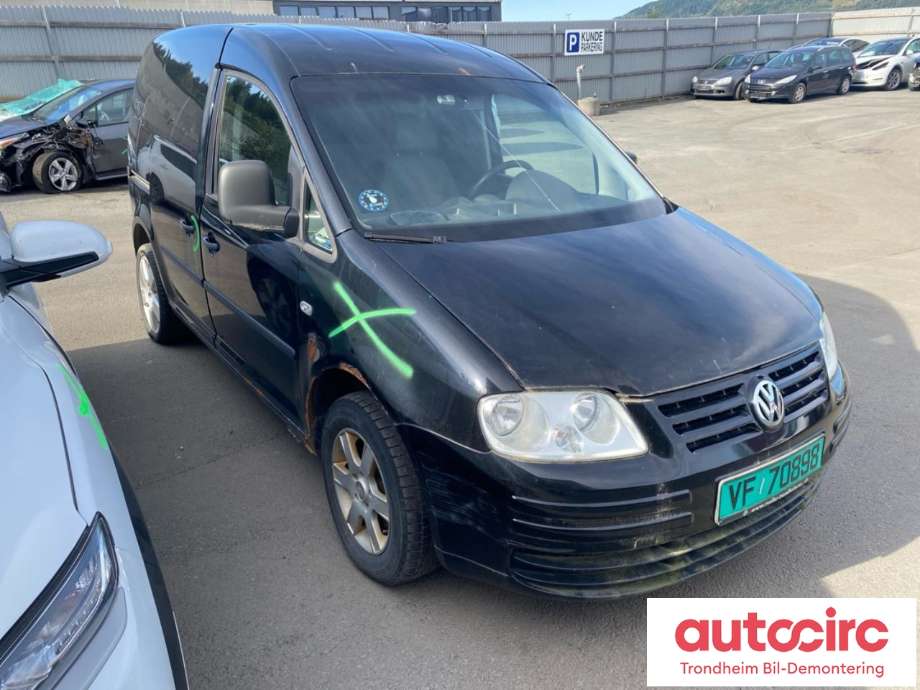 VW Caddy 2004-2010 (Type III, Fase 1) , Motorkode: BLS, Girkassekode: GQR