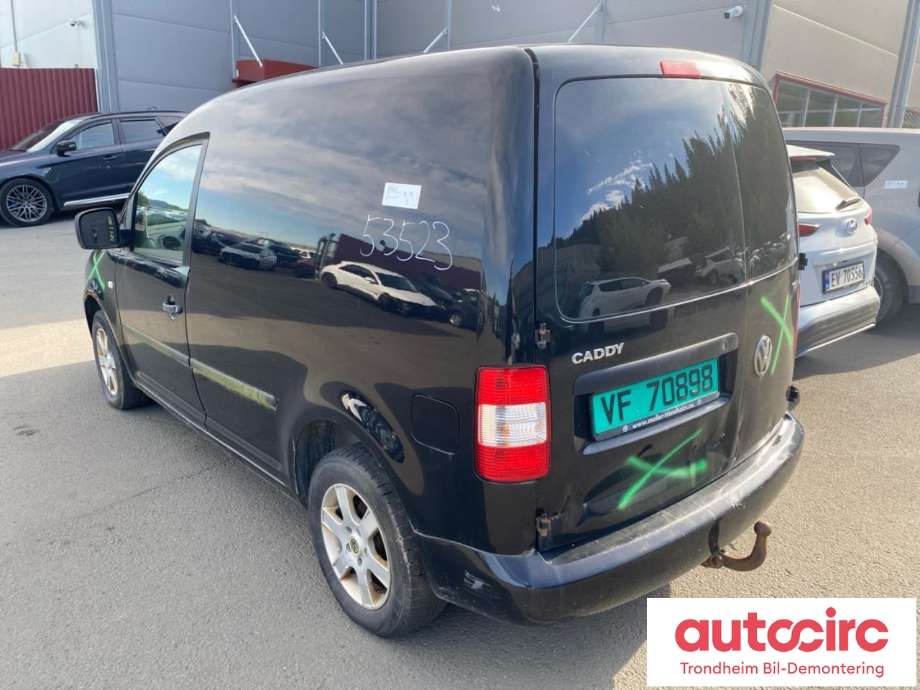 VW Caddy 2004-2010 (Type III, Fase 1) , Motorkode: BLS, Girkassekode: GQR