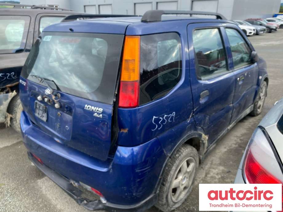 Suzuki Ignis 2000-2006 (Type I) (JAPAN) (JAPAN), Motorkode: M13A, Girkassekode: