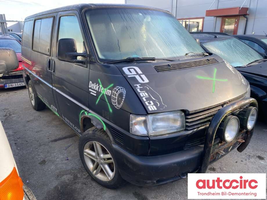 VW Transporter / Caravelle 1990-2003 (T4) (T4), Motorkode: AJT, Girkassekode: DUJ
