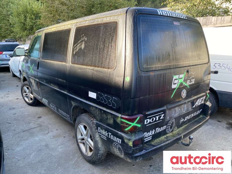 VW Transporter / Caravelle 1990-2003 (T4) (T4), Motorkode: AJT, Girkassekode: DUJ