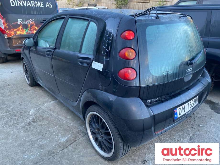 Smart Forfour 2004-2007 (Type I) (W454) (W454), Motorkode: 639939, Girkassekode: 717473