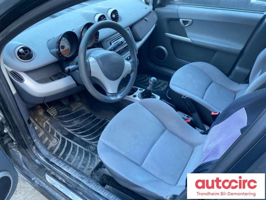 Smart Forfour 2004-2007 (Type I) (W454) (W454), Motorkode: 639939, Girkassekode: 717473