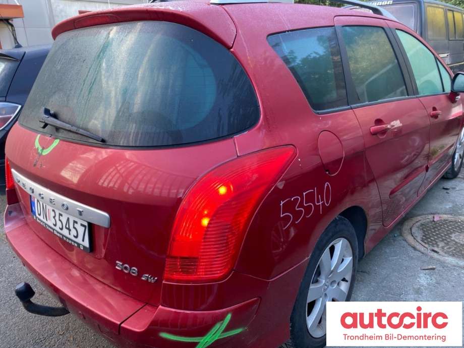 Peugeot 308 2007-2011 (Type I, Fase 1) , Motorkode: 9HZ, Girkassekode: 223192