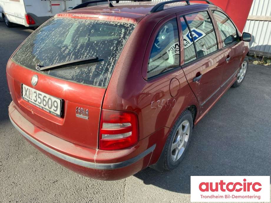 Škoda Fabia 2000-2007 (Type I) , Motorkode: AQW, Girkassekode: 