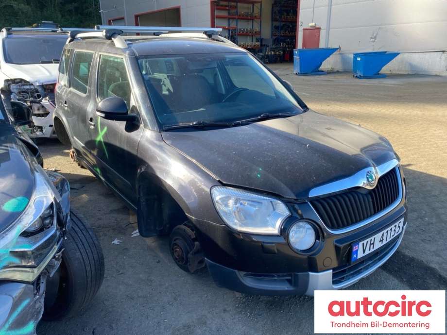 Škoda Yeti 2009-2013 (Fase 1) , Motorkode: CFHA, Girkassekode: KJF