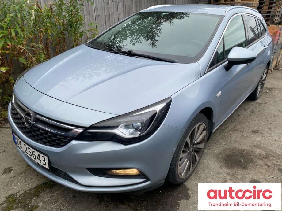 Opel Astra K, 2015->>  delebil , Motorkode: LE2, Girkassekode: MNU