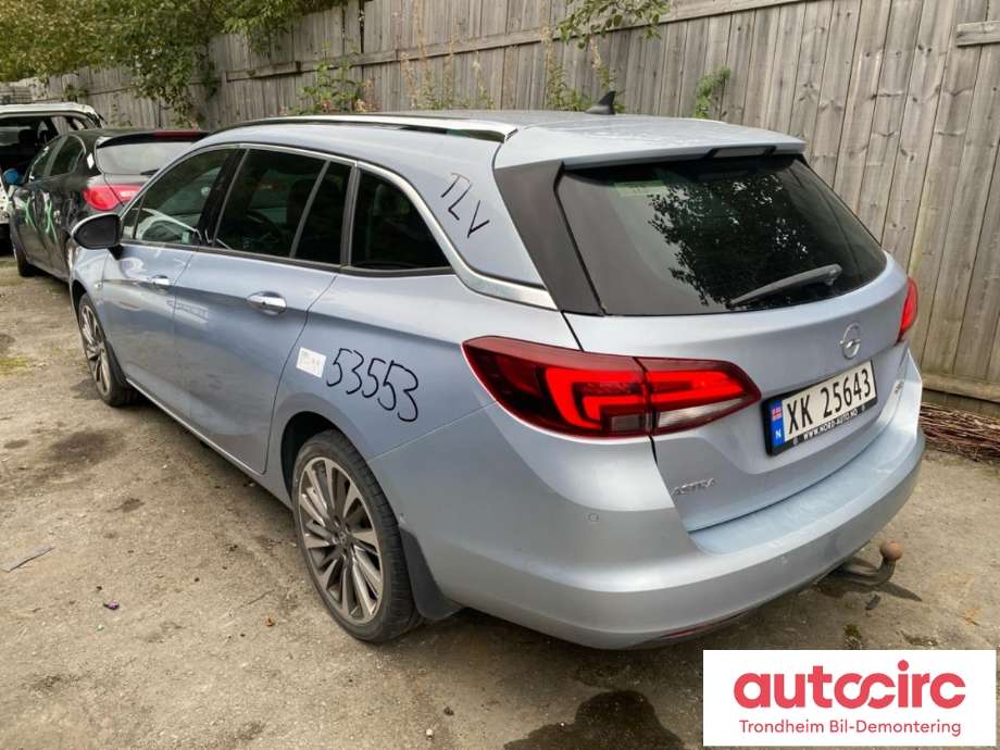 Opel Astra K 2015-->> , Motorkode: LE2, Girkassekode: MNU