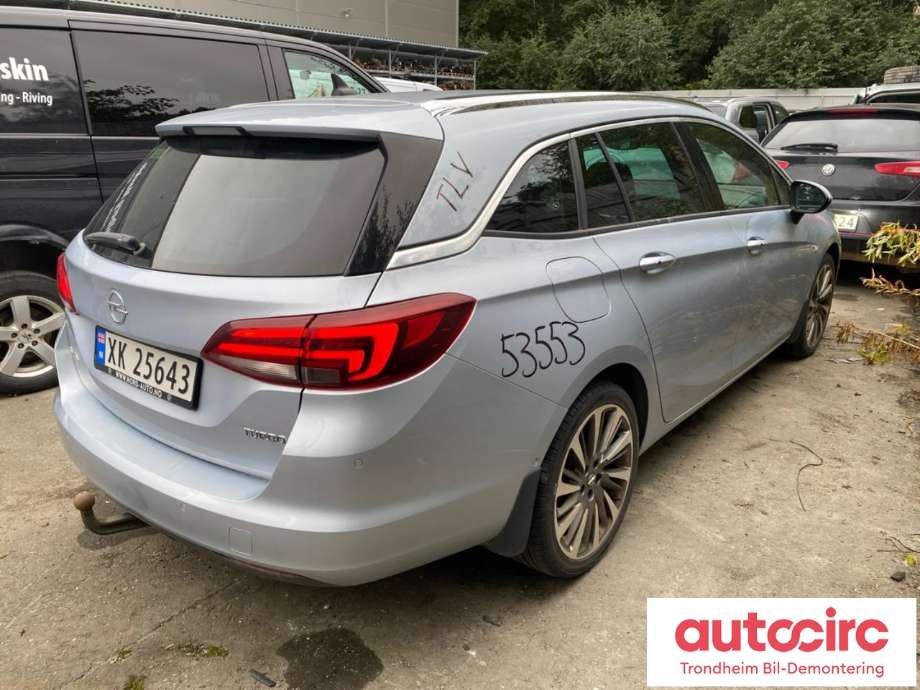 Opel Astra K 2015-->> , Motorkode: LE2, Girkassekode: MNU