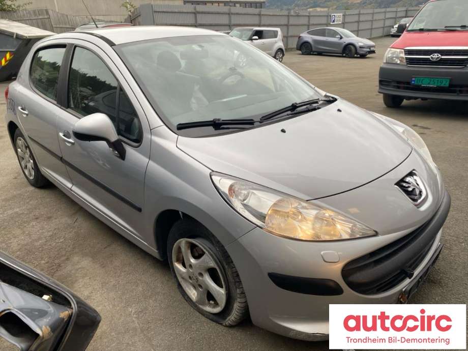 Peugeot 207 2006-2012 , Motorkode: 8HZ, Girkassekode: 2222XA