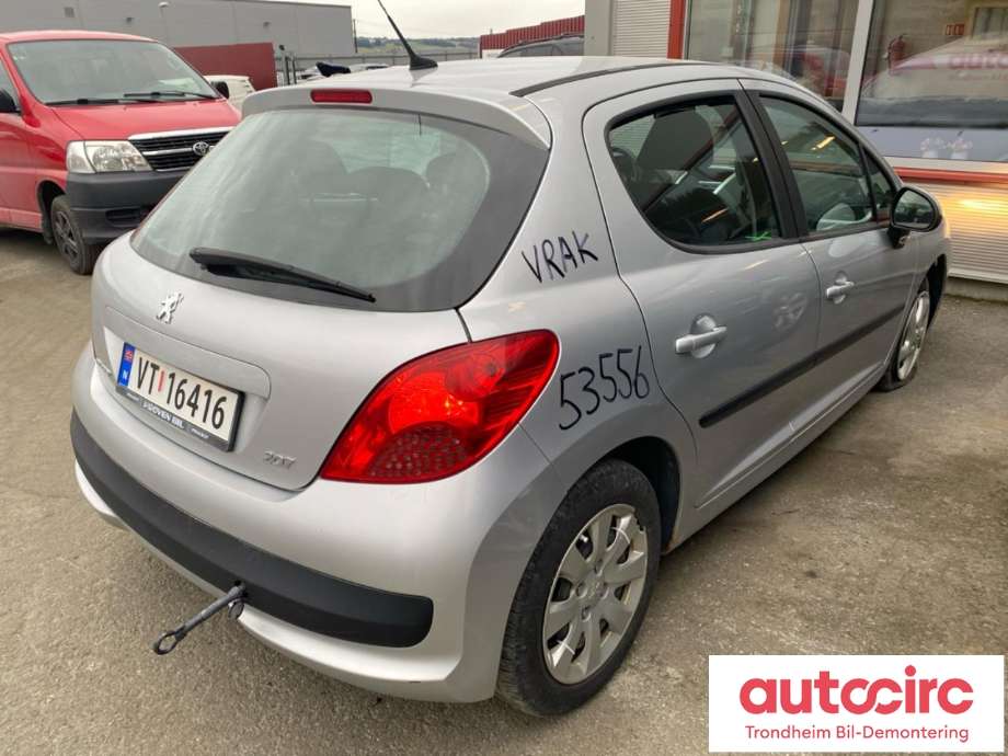 Peugeot 207 2006-2012 , Motorkode: 8HZ, Girkassekode: 2222XA