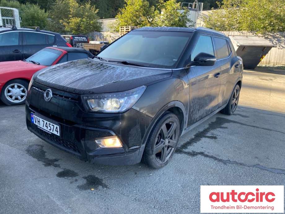 SsangYong Tivoli, 2016->>  delebil , Motorkode: D16TF/D16X-002, Girkassekode: M7D4I KLB005