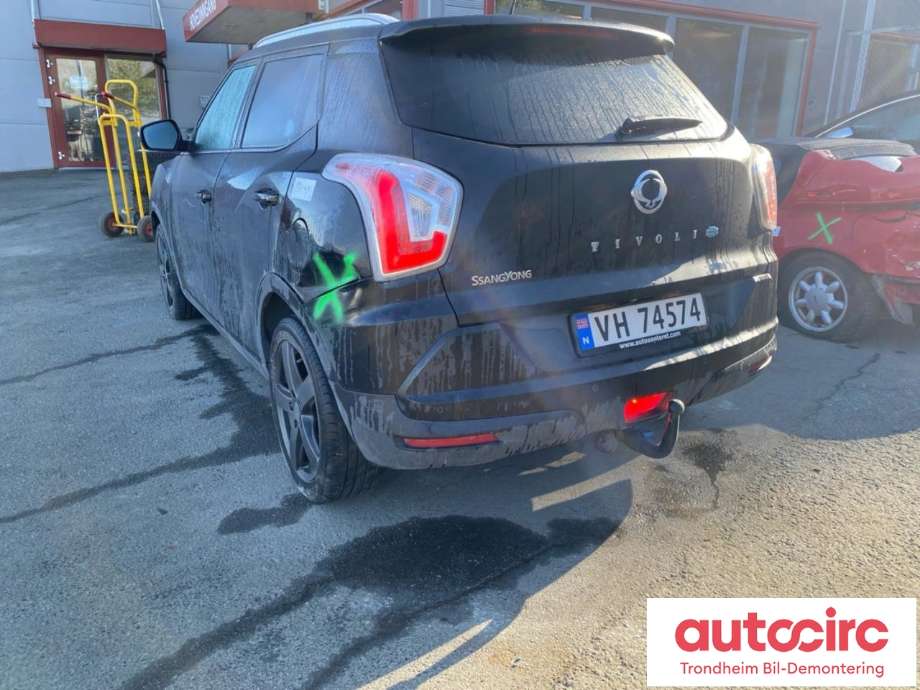 SsangYong Tivoli 2016-->> , Motorkode: D16TF/D16X-002, Girkassekode: M7D4I KLB005