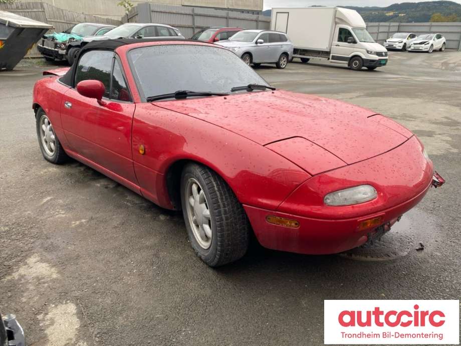 Mazda MX-5 1989-1998 (Type I) , Motorkode: B6, Girkassekode: M52617100