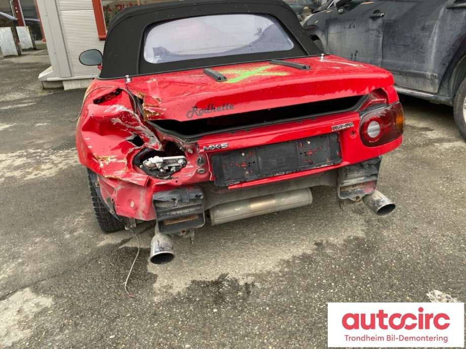 Mazda MX-5 1989-1998 (Type I) , Motorkode: B6, Girkassekode: M52617100