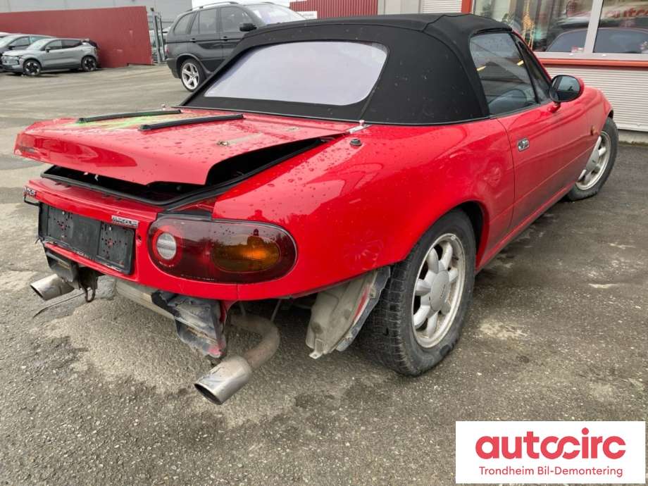 Mazda MX-5 1989-1998 (Type I) , Motorkode: B6, Girkassekode: M52617100