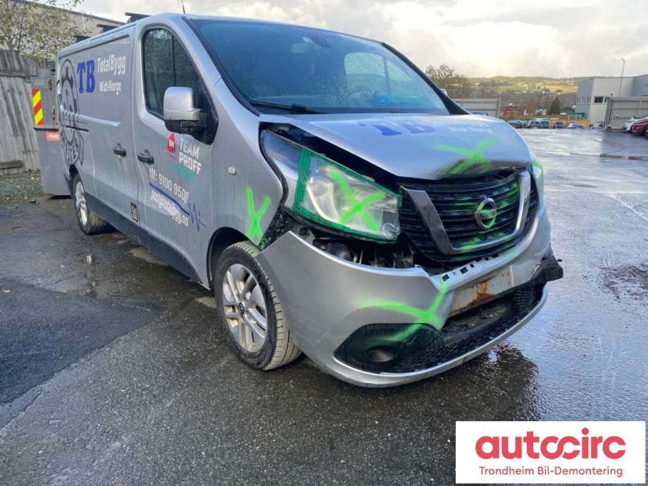 Nissan NV300 2016-->> , Motorkode: R9M, Girkassekode: PF6