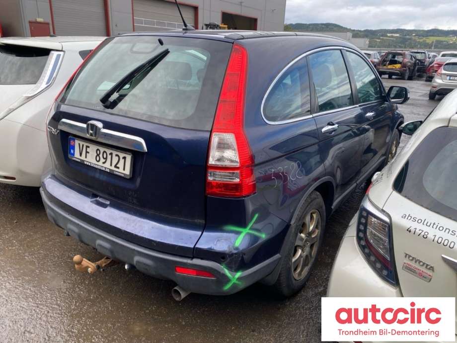Honda CR-V 2007-2012 (Type III) , Motorkode: R20A2, Girkassekode: 20021R00E00