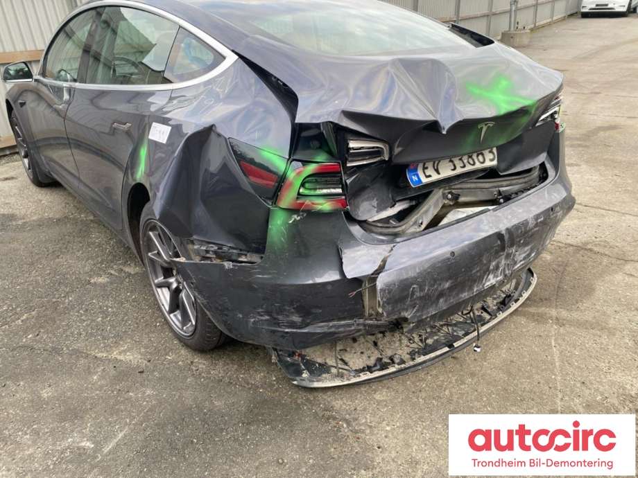 Tesla Model 3 2018-2023 (Fase 1) , Motorkode: 3D3|3D5, Girkassekode: TRINNLØS