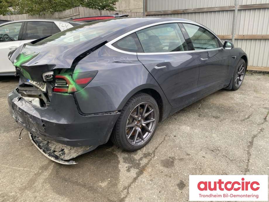 Tesla Model 3 2018-2023 (Fase 1) , Motorkode: 3D3|3D5, Girkassekode: TRINNLØS