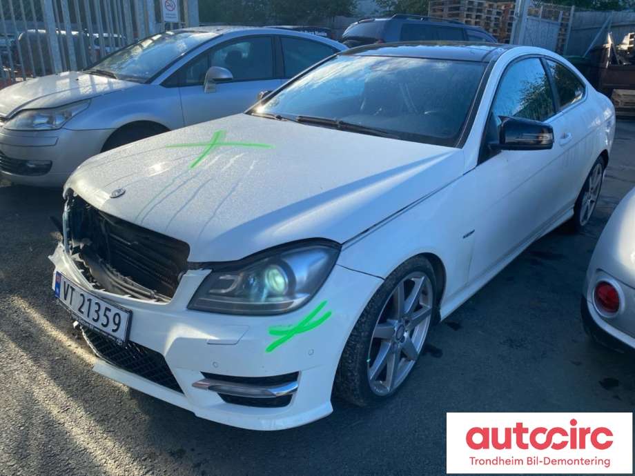 Mercedes C-Klasse, Coupe/Cab 2011-2015 (C204) (C204), Motorkode: 651911, Girkassekode: 722908
