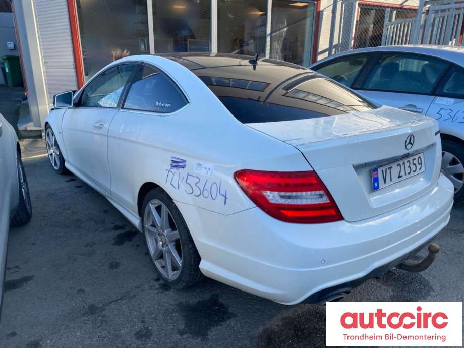 Mercedes C-Klasse, Coupe/Cab 2011-2015 (C204) (C204), Motorkode: 651911, Girkassekode: 722908
