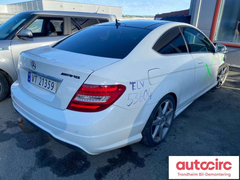 Mercedes C-Klasse, Coupe/Cab 2011-2015 (C204) (C204), Motorkode: 651911, Girkassekode: 722908