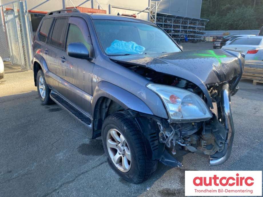 Toyota Land Cruiser 120 2002-2009 , Motorkode: 1KD-FTV, Girkassekode: 3500060B00