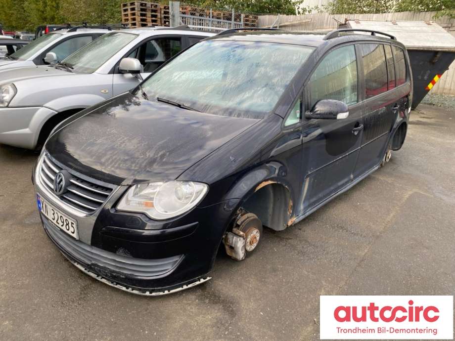 VW Touran 2007-2010 (Type I, Fase 2) , Motorkode: BLS, Girkassekode: JYK
