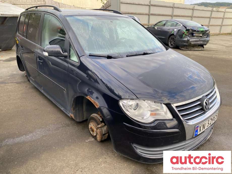 VW Touran 2007-2010 (Type I, Fase 2) , Motorkode: BLS, Girkassekode: JYK