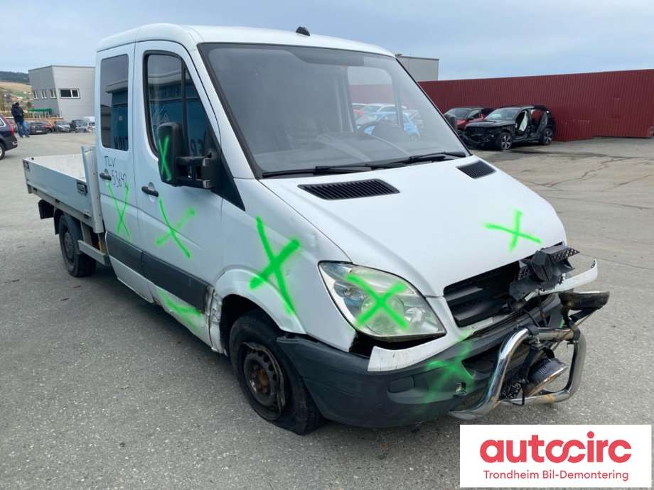 Mercedes Sprinter 2006-2013 (Fase 1) (906) (906), Motorkode: 646984, Girkassekode: 711651
