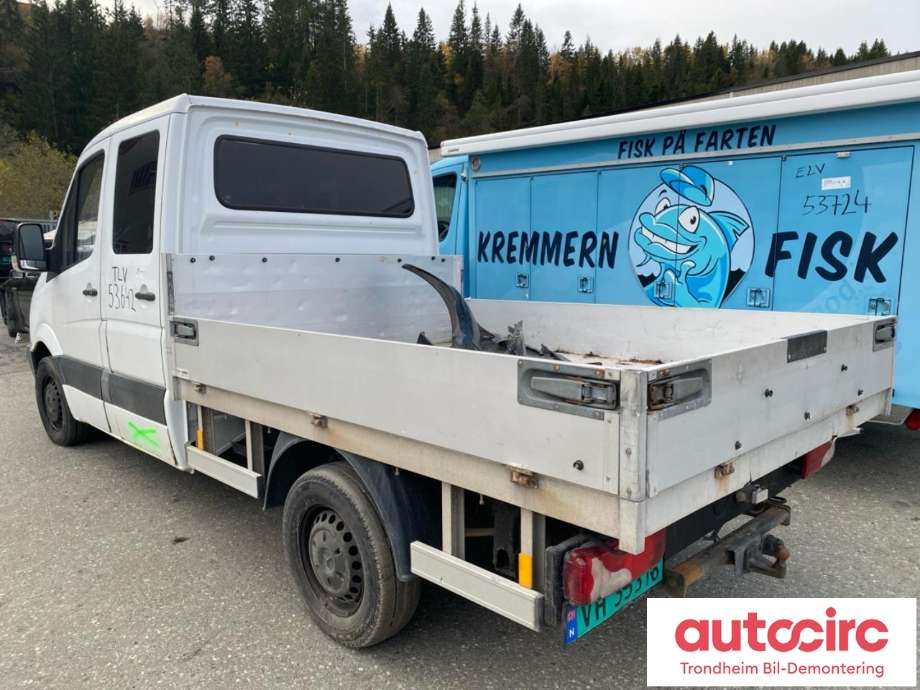 Mercedes Sprinter 2006-2013 (Fase 1) (906) (906), Motorkode: 646984, Girkassekode: 711651