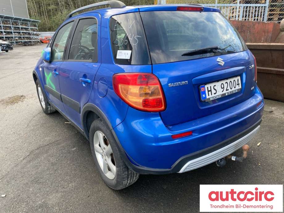 Suzuki SX4 2006-2009 (Type I, Fase 1) , Motorkode: M16A, Girkassekode: 2472179J02