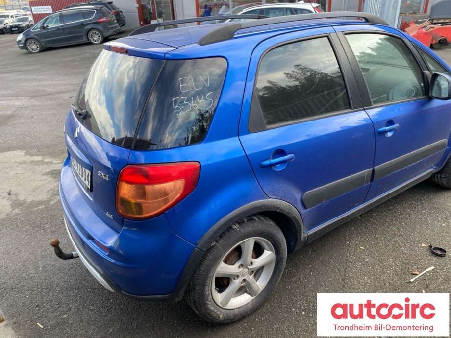Suzuki SX4 2006-2009 (Type I, Fase 1) , Motorkode: M16A, Girkassekode: 2472179J02