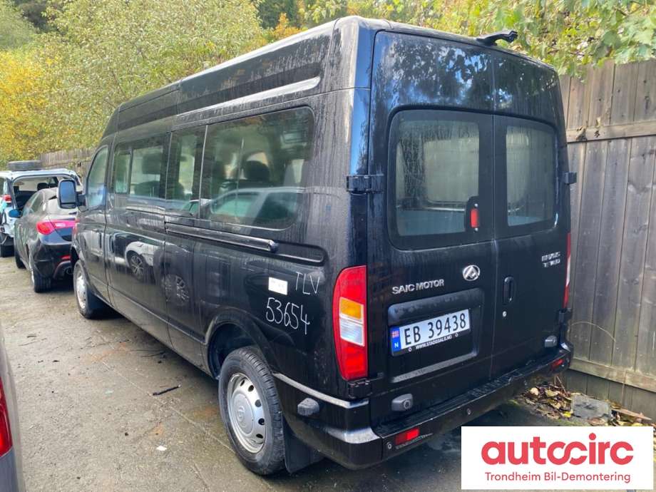 Maxus EV80 2019-->> , Motorkode: TZ249XSS001, Girkassekode: 