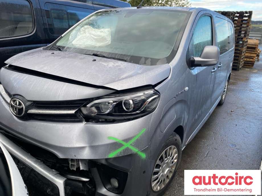 Toyota Proace 2016-->> (Type II) , Motorkode: ZKX, Girkassekode: SU001B2789